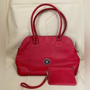 Dooney & Burke classic red bag
